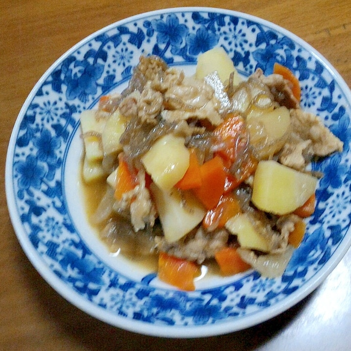 ★簡単・節約★豚肉で安上がり!肉じゃが